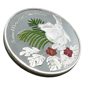 Monedas Conmemorativas de Metal Personalizadas de Fábrica, Doce Constelaciones del Zodiaco Chino, Chapadas en Oro y Plata, Impresas con UV, Marca DCM - Product Image 1