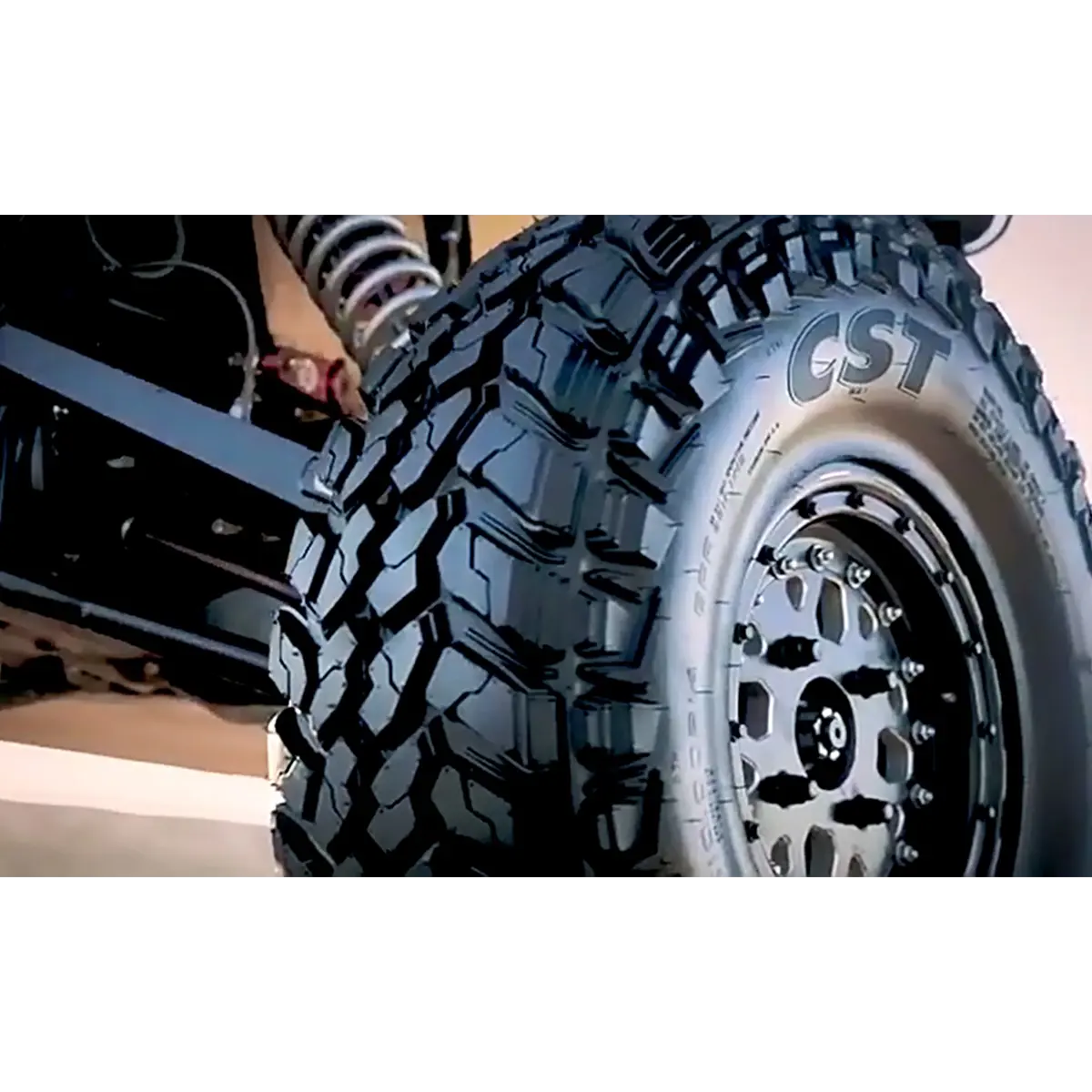 CST אפצ 'י טרקטורונים utv שפת צמיג 30x10.00r14 מוצק צמיג CST I-MARK/GCC לדרוך בלוקים 32X10.00R14 32X10.00R15 33X10.00R15 טרקטורונים צמיג