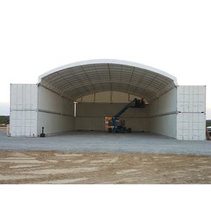 Abri de conteneur maritime en PVC à bas prix, 20/40 pieds, pour garage, stockage industriel, ou tente dôme - Product Image 5