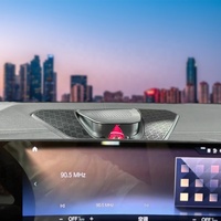 Enhances Car Grade Glow Horn Audio Cover Ambient Light Central Horn Lifting Speaker pour BMW 3 4 Series I3 I4 M3 M4 2020-2025