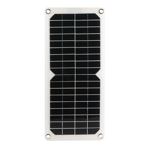 Panel Solar Flexible Masuyoshi Mitsu de 10W 18V, 420x190mm, Cargador de Salida CC para Baterías de 12V y Dispositivos USB - Product Image 1