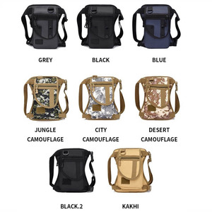 Sac de jambe tactique pour la pêche et les activités de plein air, pochette de cuisse respirante en Oxford pour moto, sac banane - Product Image 2