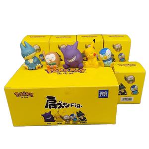 Pokemones figurines d'épaule Meowth Kata Zun <span class=keywords><strong>Fig</strong></span> dormir Munchlax PVC jouets Rowlet Gengar Surprise boîte aveugle pour Capsule - Product Image 3