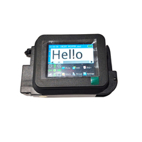 Imprimante d'étiquettes portable manuelle à tube flexible 12,7 mm TIJ pour codes-barres, logos, codes QR, images, dates, jet d'encre, alimentée par batterie