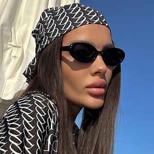 Sexy petit ovale femmes lunettes <span class=keywords><strong>de</strong></span> soleil 2024 nouvelle mode léopard marron chaud lunettes <span class=keywords><strong>de</strong></span> soleil <span class=keywords><strong>femme</strong></span> rétro coloré ombre lunettes (KSG131) - Product Image 2