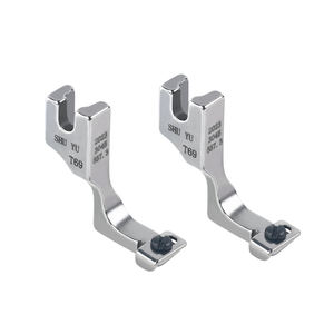 Prensatelas Universal <span class=keywords><strong>para</strong></span> Máquina de <span class=keywords><strong>Coser</strong></span> Industrial de Acero T69, Ajustable, Invisible, <span class=keywords><strong>para</strong></span> Cierres de Cremallera de Tamaños 3 y 5 - Product Image 1