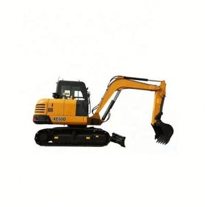 6ton Petite Excavatrice XE60DA Promenade Derrière Excavatrice Sur Chenilles - Product Image 1