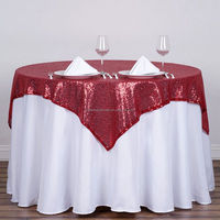 Nappe à paillettes or Rose 3mm nappe à paillettes pour mariage et banquet