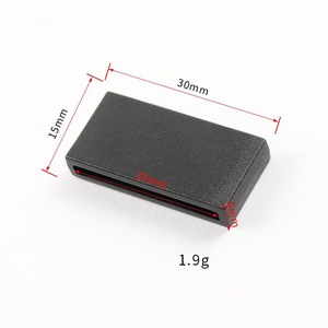 Plastic Flat <b>Square</b> Buckle 15mm 20mm 25mm <b>Adjustable</b> Pet Collar Webbing Accessory DIY Jewelry Parts - Product Image 5