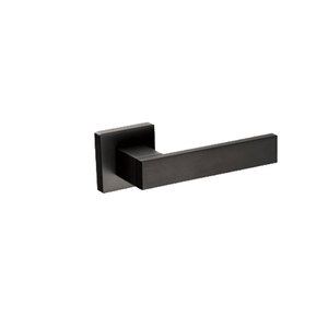 Manija <span class=keywords><strong>de</strong></span> Puerta Interior Moderna <span class=keywords><strong>de</strong></span> Aleación <span class=keywords><strong>de</strong></span> Zinc y Aluminio para Dormitorio, Palanca <span class=keywords><strong>de</strong></span> Lujo en Negro Mate, Herrajes para Habitaciones, Venta al por Mayor - Product Image 3