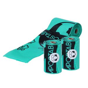 Fully <b>Compostable</b> Disposable Poo <b>Bag</b> Customized Pet Biodegradable Corn Starch Dog Poop <b>Bag</b> - Product Image 6