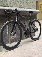 Vélo de course sur route en carbone Toray T800 Mitsubishi TR50 SHI MANO R7170 Di2 2*12 électronique hydraulique à disques blanc