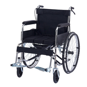 Silla de ruedas manual plegable y ligera para uso doméstico y de viaje para personas mayores y discapacitadas - Product Image 2