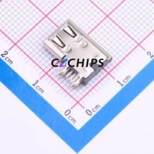 MC-331CC USB Connector Through hole Component (THT) Connector Type-C USB 3.1 Female Side Insert - Product Image 2