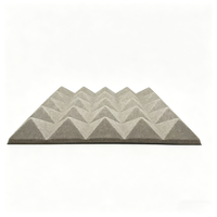 Panneau acoustique moderne moulé en 3D, fibre de polyester, absorption acoustique, bureau, maison, studio, salon, appartement, hôtel, école