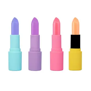 ODM & OEM private label jelly lip gloss long lasting temperature change color lipstick colour change jelly lipstick