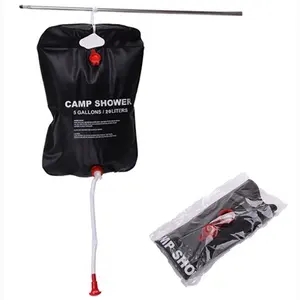 Outdoor 5 Gallons 20L PVC Portable Camping Solar Shower Bag