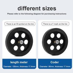 Z96-F metro contatore meccanico lunghezza distanza <span class=keywords><strong>doppio</strong></span> rotella 0-9999.9 meccanico guidato registratore/lunghezza di misurazione - Product Image 6