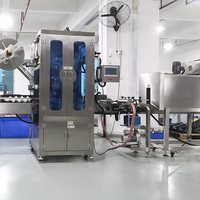 Machine d'étiquetage automatique à manchon rétractable pour bouteilles, équipement d'application d'étiquettes à manchon haute vitesse