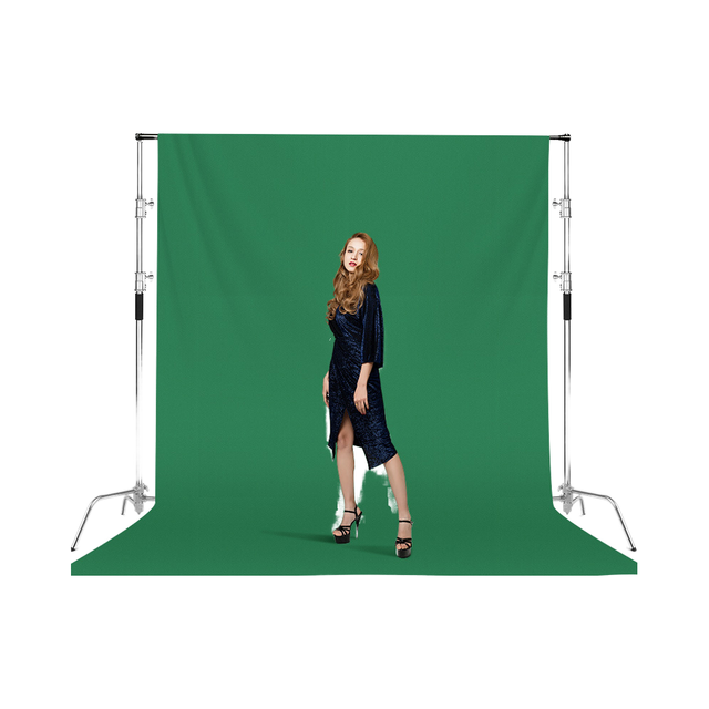 Newly Released 2*3m Black Single Color Photography Background Thickness Photo Studio Backdrop Cloth