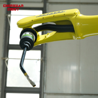 Robots de soudage électriques professionnels avec vis à billes et guide linéaire pour le soudage laser MIG/TIG, composants d'engrenages et de roulements