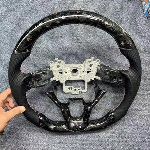 For Honda City Forged Carbon Fiber Steering Wheel OEM <b>Car</b> <b>Interior</b> Modify Auto Modified - Product Image 3