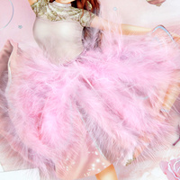 Créez votre livre d'autocollants Robe de Ballerine, livre d'activités à spirale, autocollants en papier, plumes roses, jouet d'art et d'artisanat DIY pour filles