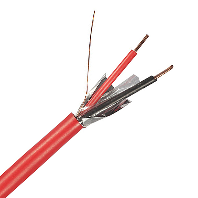 2c 1.5Mm 2.5 Mm Fire Alarm Cable Flame Retardant Fireproof Fire Resistant Electrical Cable Wire Fire Optical Cable
