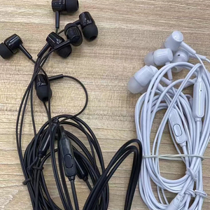 Écouteurs filaires OEM, casque d'écoute avec Microphone, Logo personnalisé, 3.5mm, <span class=keywords><strong>moins</strong></span> <span class=keywords><strong>cher</strong></span> que 50 pièces - Product Image 1