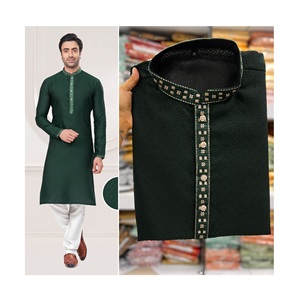 ชุดนอนลายพื้นเมืองสำหรับผู้ชายแบบดั้งเดิมชุดแต่งกายสำหรับงานแต่งงานและงานปาร์ตี้ - Product Image 1