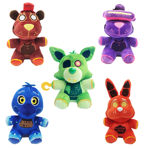 HY Nouveaux Peluches Courtes en Coton PP de 25 cm, Adorables, 15 Couleurs, <span class=keywords><strong>Friday</strong></span> <span class=keywords><strong>Night</strong></span> at Freddy's FNaF, Jouets en Peluche pour Chien, Idéaux pour Anniversaires et Occasions Spéciales - Product Image 1
