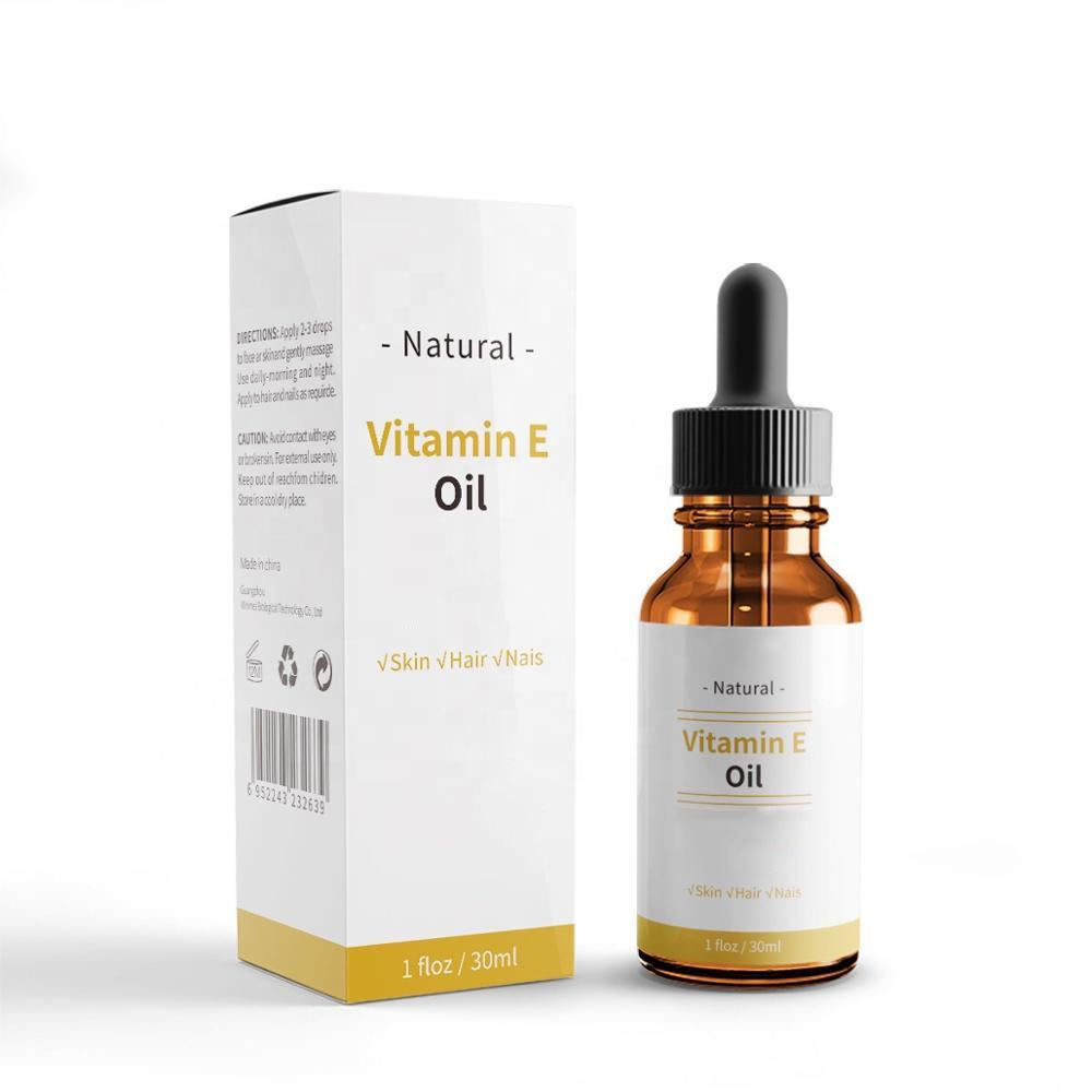 high quality low price food grade Anti Aging Vitamin E Oil for Face and Skin