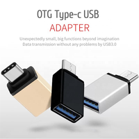 Adaptador tipo C a USB 3,0 OTG 5Gbps USB C macho a USB hembra Convertidor para Macbook portátil tipo C ratón OTG enchufe