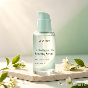 Soin de la peau avancé, sérum pour le visage apaisant et hydratant à la pantothenine B5, 5 ml, utilisation de jour, pour tous types de peau, marque privée - Product Image 1