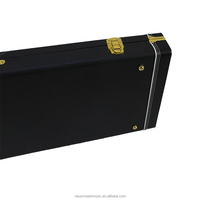 Penjualan langsung pabrik casing gitar listrik kayu casing kayu Bass