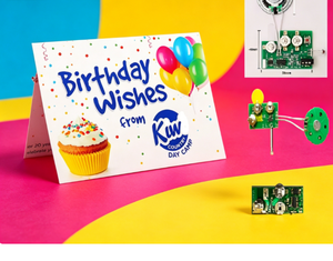 Biglietti d'Auguri Musicali Personalizzati con Registrazione Vocale, Biglietti di Natale/Inviti/Biglietti di Ringraziamento/Biglietti di <span class=keywords><strong>Compleanno</strong></span> con Stampa Digitale - Product Image 1