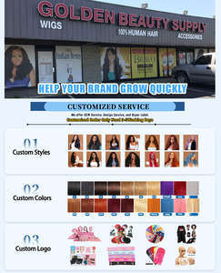 Perruques en cheveux humains vietnamiens bruts, Perruque Lace Front HD 13x6 sans colle, Perruque Lace Frontale Complète 360, Ligne de cheveux naturelle pré-épilée, Cuticule - Product Image 6