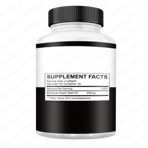 Gélules d'huile <span class=keywords><strong>de</strong></span> nigelle éthiopienne à marque privée OEM/ODM - 60 unités - Complément alimentaire pour améliorer <span class=keywords><strong>la</strong></span> <span class=keywords><strong>mémoire</strong></span> et le sommeil - Usage adulte - Product Image 2