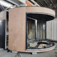 Casa Prefabricada Circular Personalizable Tipo Domo para Hotel, Casa Redonda para Uso Residencial, Cabaña Prefabricada, Casa Modular, Mini Casas Prefabricadas Modulares