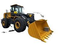 Chargeuse sur pneus LW700KN de 7 tonnes avec godet de 6,0 m³ et moteur de 226 kW pour travaux de construction lourde
