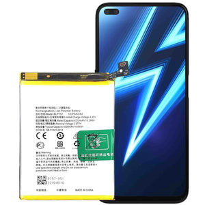 แบตเตอรี่โทรศัพท์ Li-ion สีเงิน BLP757สำหรับ OPPO realme <span class=keywords><strong>6</strong></span> realme <span class=keywords><strong>6</strong></span> Pro <span class=keywords><strong>Reno</strong></span> 6I สมาร์ทโฟน - Product Image 2