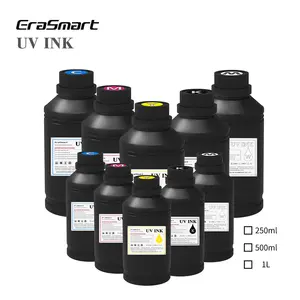 Erasmart Tinta Printer Led UV Kualitas Tinggi Tinta UV untuk Printer Flatbed Inkjet