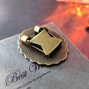 Accessoire de cravate Bolo en métal bronze antique de haute qualité de 30mm et 22mm - Product Image 5