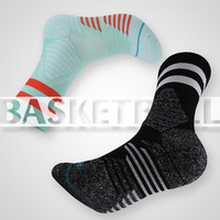 Chaussettes de Basketball d'Entraînement d'Extérieur Personnalisées OEM pour Athlètes - Anti-Transpiration, Séchage Rapide, Semelle Épaisse en Tissu Éponge