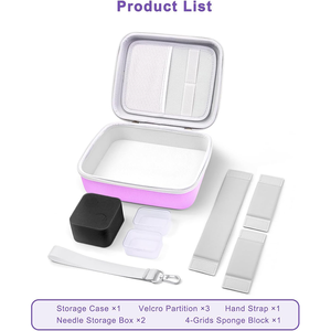 <strong>Diabetic</strong> Supplies Travel Case, Portable Diabetes Organizer for Glucose <strong>Meter</strong>, Blood Sugar <strong>Test</strong> <strong>Strips</strong> Kit, Insulin Pens, Vials - Product Image 2