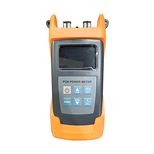 Handheld Single Mode 1310nm/1490nm/1550nm Fiber Optic Power Meter PON Test Tool for FTTH & POE Networks