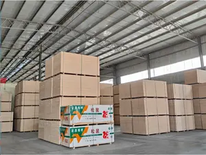 Factory Price Particleboard Melamine Faced Chipboard 18mm Flakeboards Plywood Board 4x9