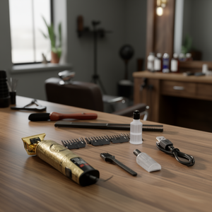 Tondeuses à cheveux sans fil rechargeables par USB avec lames en acier inoxydable et écran LCD pour usage domestique – Vente en gros - Product Image 3
