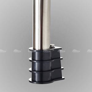 Bluwhale Durable SS304 <span class=keywords><strong>En</strong></span> Acier Inoxydable Antidérapant <span class=keywords><strong>Piscine</strong></span> Creusée Échelle Pour Hôtel Spa Projets - Product Image 4