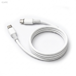 Câble magnétique en silicone Type C à charge rapide 100W OEM ODM avec TRS + coaxial + faisceau + haut-parleur + AUX + alarme incendie + allumage + soudage + <span class=keywords><strong>batterie</strong></span> - Product Image 1